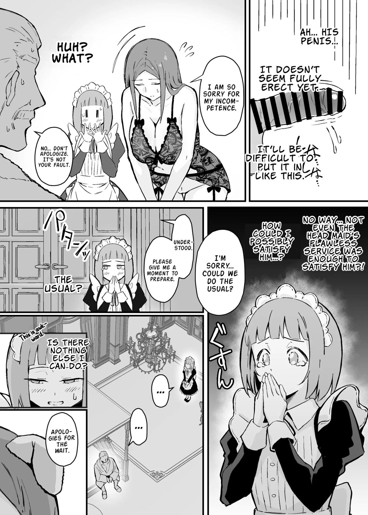 Hentai Manga Comic-Observing the Night Duties of the Admired Senior Head Maid-Read-14